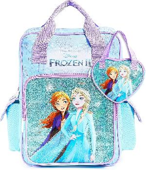 Bekijk leuke cadeautip : Disney Frozen 2 Rugzak + Handtas met Elsa en Anna